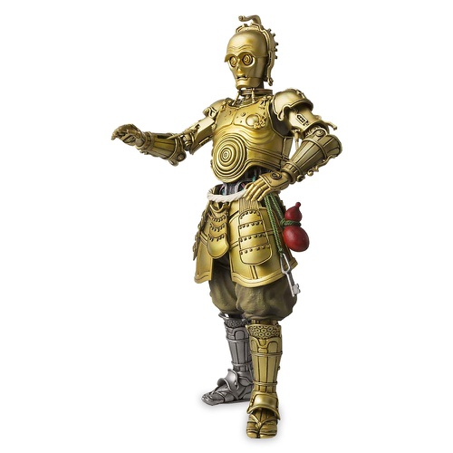 디즈니 Disney Honyaku Karakuri C-3PO Bandai Meisho Movie Realization Action Figure ? Star Wars