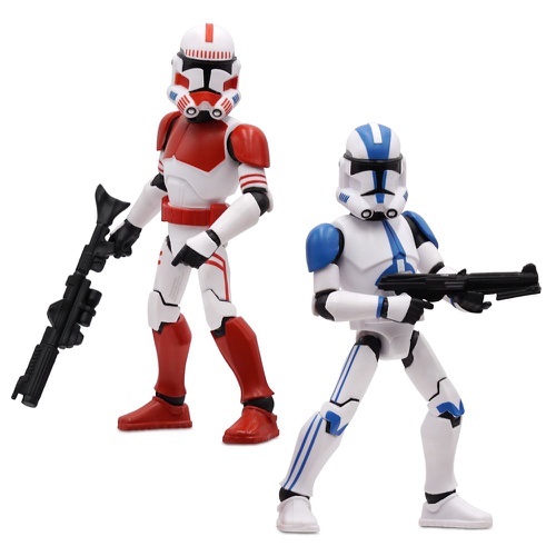 디즈니 Disney 501st Clone Trooper and Clone Shock Trooper Action Figure Set ? Star Wars Toybox