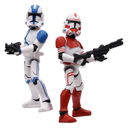 디즈니 Disney 501st Clone Trooper and Clone Shock Trooper Action Figure Set ? Star Wars Toybox