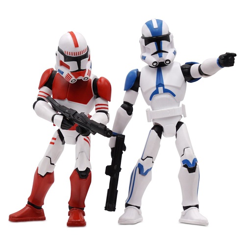 디즈니 Disney 501st Clone Trooper and Clone Shock Trooper Action Figure Set ? Star Wars Toybox