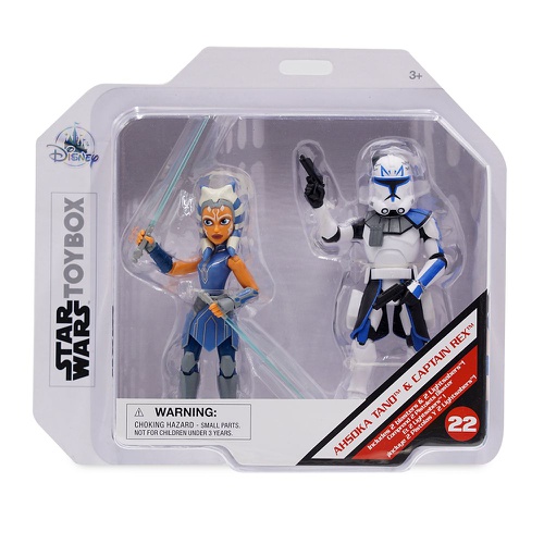 디즈니 Disney Ahsoka Tano and Captain Rex Action Figure Set ? Star Wars Toybox