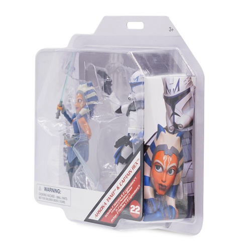 디즈니 Disney Ahsoka Tano and Captain Rex Action Figure Set ? Star Wars Toybox