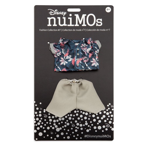 디즈니 Disney nuiMOs Outfit ? Patterned Button-Down Shirt with Khaki Pants