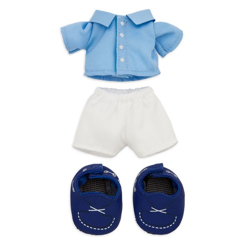 디즈니 Disney nuiMOs Outfit ? Blue Button-Down Shirt with White Swim Trunks and Boat Shoes