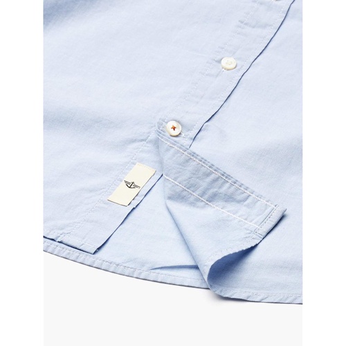 닥커스 Dockers Mens Long Sleeve Alpha Button Down Shirt