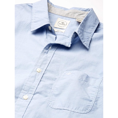 닥커스 Dockers Mens Long Sleeve Alpha Button Down Shirt