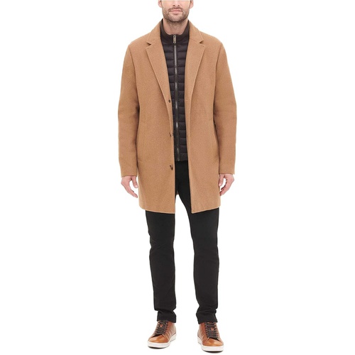 닥커스 Dockers Mens Henry Wool Blend Top Coat