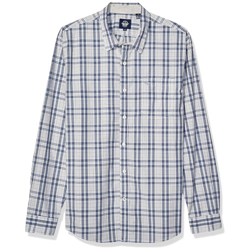 닥커스 Dockers Mens Long Sleeve Alpha Button Down Shirt