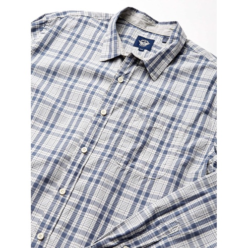 닥커스 Dockers Mens Long Sleeve Alpha Button Down Shirt