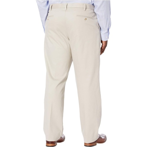 닥커스 Dockers Big & Tall Classic Fit Signature Khaki Lux Cotton Stretch Pants - Pleated