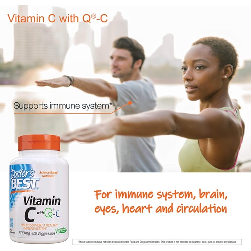  Doctors Best Best Vitamin C 500mg, 120 Count