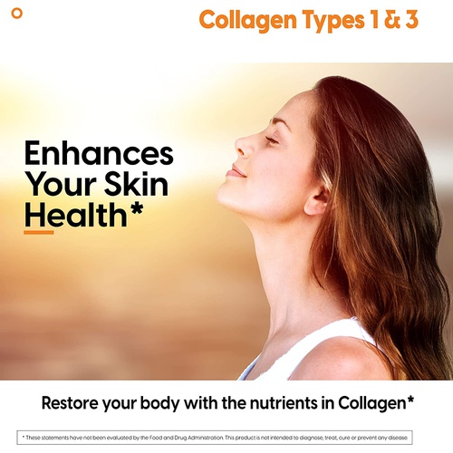  Doctors Best Collagen Types 1 & 3 with Peptan, Non-GMO, Gluten Free, Soy Free, Supports Hair, Skin, Nails, Tendons & Bones, 1000 Mg, 540 Tablets