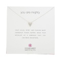 Dogeared You Are Mighty, Pyramid Necklace