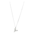 Dogeared Trust in Your Journey Hummingbird Necklace