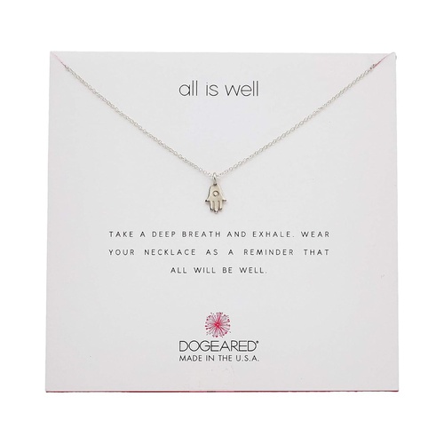  Dogeared All is Well Hamsa Reminder Necklace