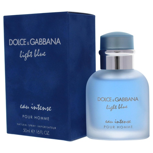 돌체앤가바나 Dolce & Gabbana Light Blue Intense Eau de Parfum Spray for Men, 1.6 Ounce