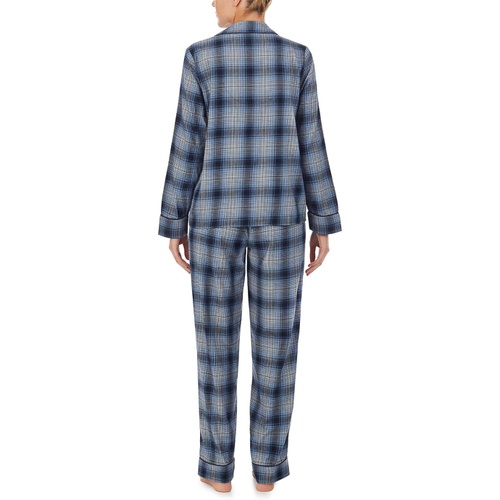  Donna Karan Notch Collar Pajama Set