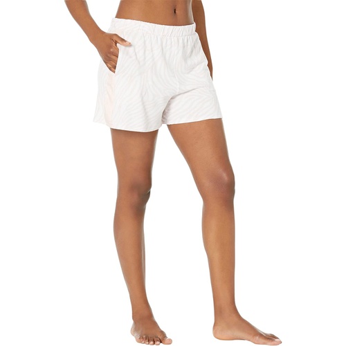  Donna Karan Long Sleeve Sleep Top and Shorts