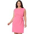 Donna Morgan Plus Size Mini Dress with Twist