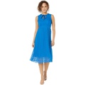 Donna Morgan Maxi Dress with Smocking and V-Neck