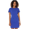 Donna Morgan Mock Neck Mini Dress wu002F Patch Pockets