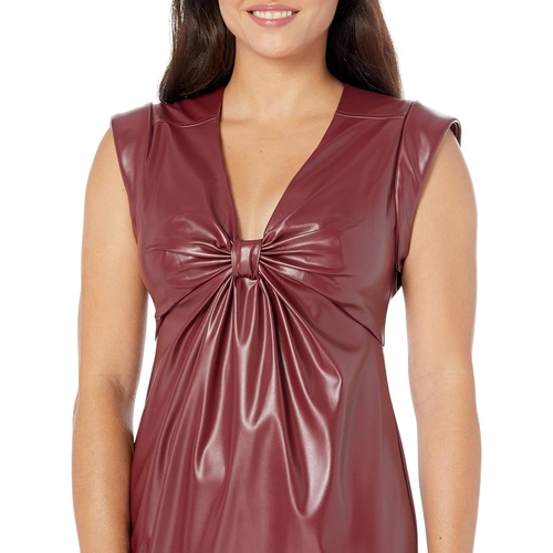  Donna Morgan Bodice Twist Midi Dress