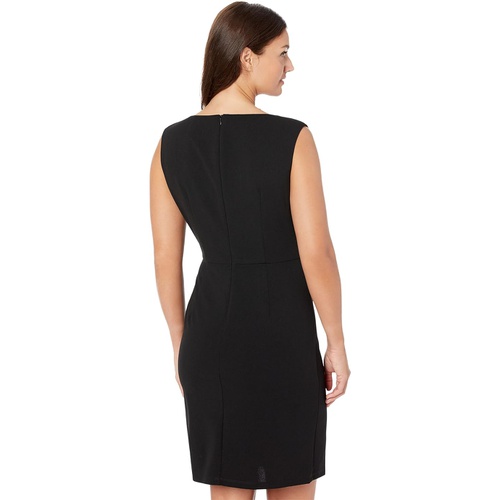  Donna Morgan Petite Mini Dress with Twist At Waist