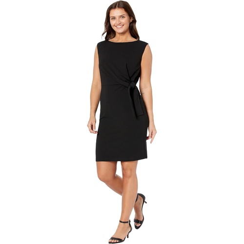  Donna Morgan Petite Mini Dress with Twist At Waist