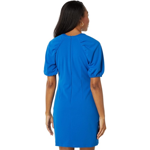  Donna Morgan Puff Sleeve Mini Dress