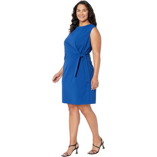  Donna Morgan Plus Size Mini Dress with Twist