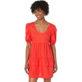 Donna Morgan Petite Mini Dress with Crisscross