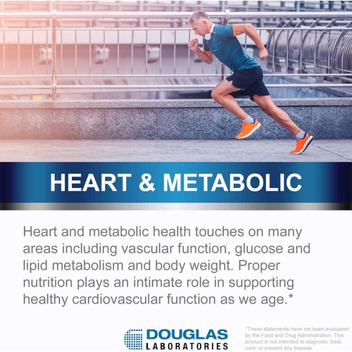  Douglas Laboratories Ubiquinol-QH CoEnzyme Q10 to Support Healthy Aging and Cardiovascular Function 60 Softgels