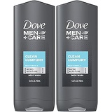 Dove Men + Care Body & Face Wash, Clean Comfort 13.50 oz (Pack of 2)
