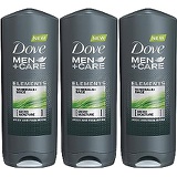 Dove Men + Care Elements Body Wash, Minerals and Sage, 13.5 Ounce(Pack of 3)