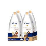 Dove Purely Pampering Body Wash, Shea Butter with Warm Vanilla, 16.9 Ounce/500 Ml (Pack of 4)