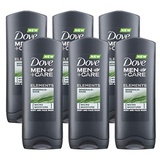 Dove Men Care Body & Face Wash, Minerals and Sage - 13.5 Fl Oz / 400 mL X 6 Pack Case, Made in Germany
