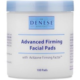 Dr. Denese SkinScience Advanced Firming Facial Pads Exfoliate & Deeply Cleanse Pores with Actizone Firming Factor, Glycolic Acid, Peptides & Aloe Vera - Vegan, Paraben-Free, Cruelt
