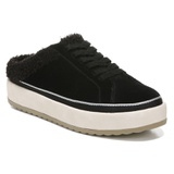 DR SCHOLLS Dr. Scholls Mellow Faux Fur Lined Mule Sneaker_BLACK