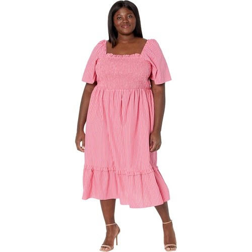  Draper James Plus Size Deana Smocked Dress