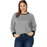 Draper James Plus Size Natalie Sweatshirt in Gingham