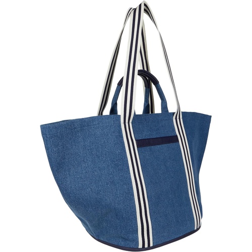  Draper James Large Tote in Denim