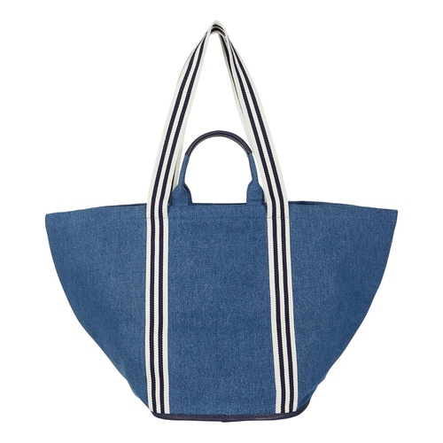  Draper James Large Tote in Denim