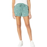 Draper James Pull-On Shorts in Embroidered Viola