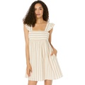 Draper James Maddie Babydoll Dress in Cabana Stripe