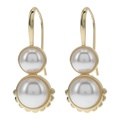 Draper James Scalloped Pearl Drop Earrings