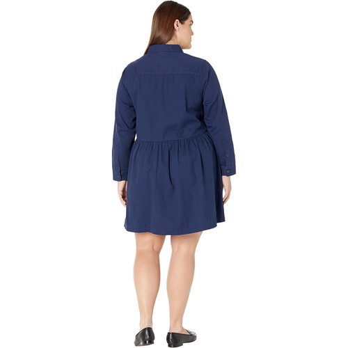  Draper James Plus Size Utility Dress in Washed Twill