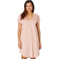 Dylan by True Grit Soft Suede Knits Short Sleeve Babydoll Dress