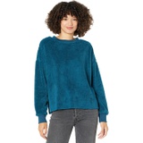 Dylan by True Grit Sherpa Drop Shoulder Crew Neck Sweatshirts