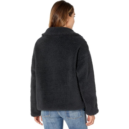  Dylan by True Grit Lux Sherpa Oversized 1u002F2 Zip with Pockets