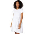 Dylan by True Grit Rosie 100% Cotton Short Tiered Dress